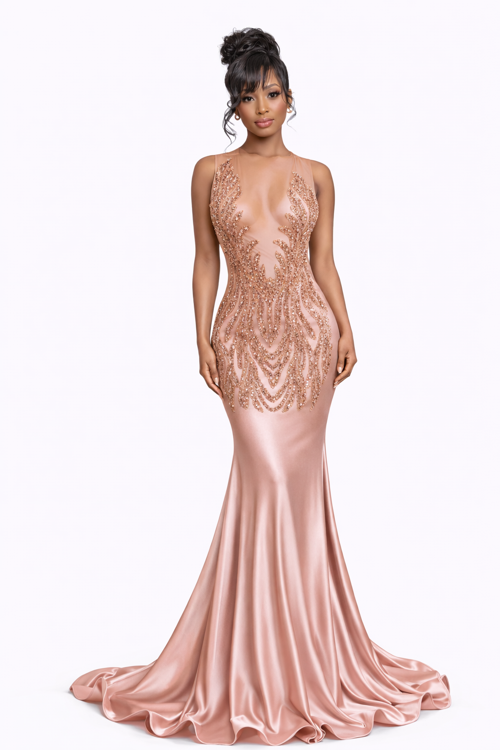 Rose Radiance Gown