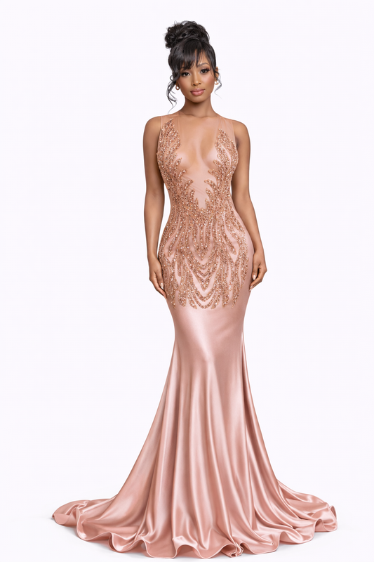 Rose Radiance Gown