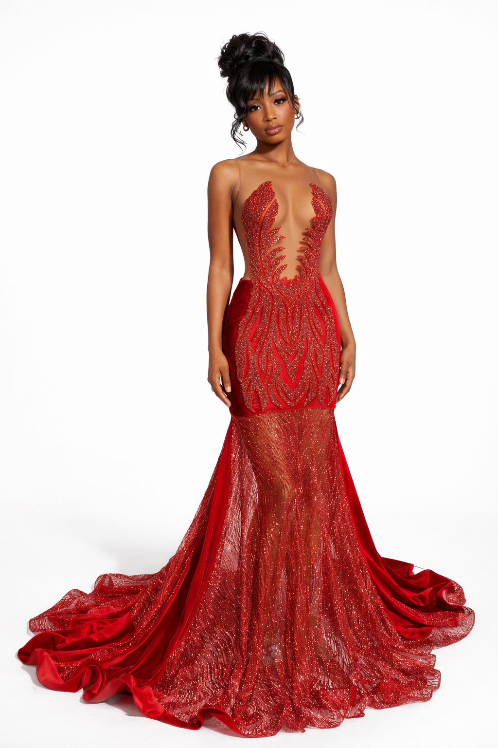 Flames of Desire Gown